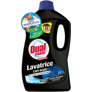Гель для прання Dual Power для чорних і темних речей 2 л (8054633838464) зображення 1