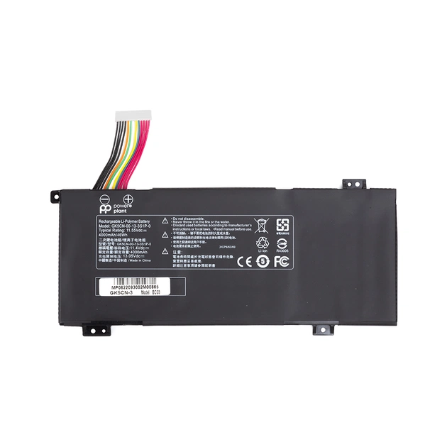 Акумулятор до ноутбука HASEE F117-B (GK5CN) 11.55V 3400mAh PowerPlant (NB400140) - зображення 1