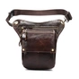Сумка Vintage На пояс шкіряна Коричнева (20013) - зменшене зображення 1
