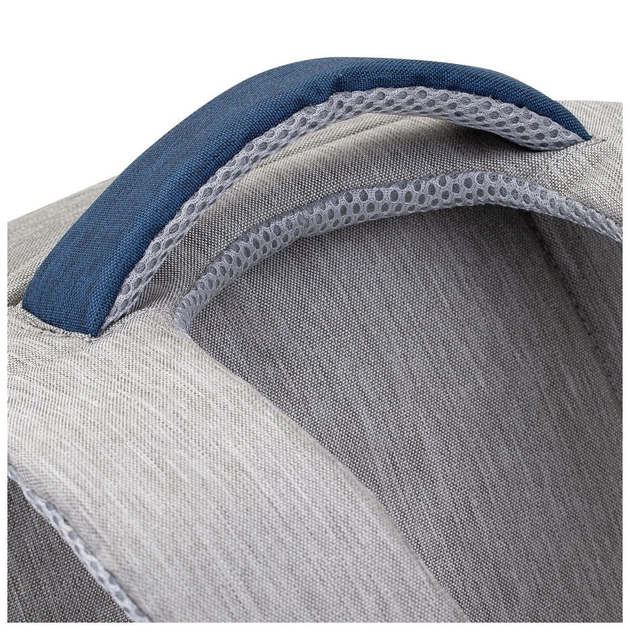 Рюкзак для ноутбука RivaCase 15.6" 7562 Anti-theft, water-repellent, Grey / Dark Blue (7562Grey/DarkBlue) - picture 11
