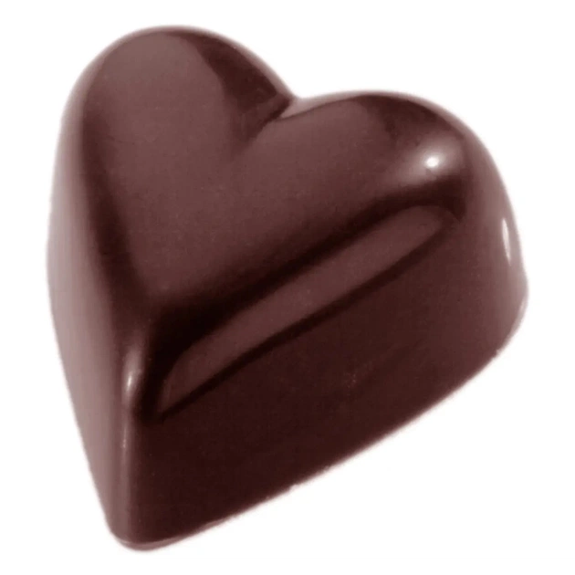 Форма для шоколада Chocolate World Серце 33x31x15 мм 11 г (1417 CW) - изображение 1