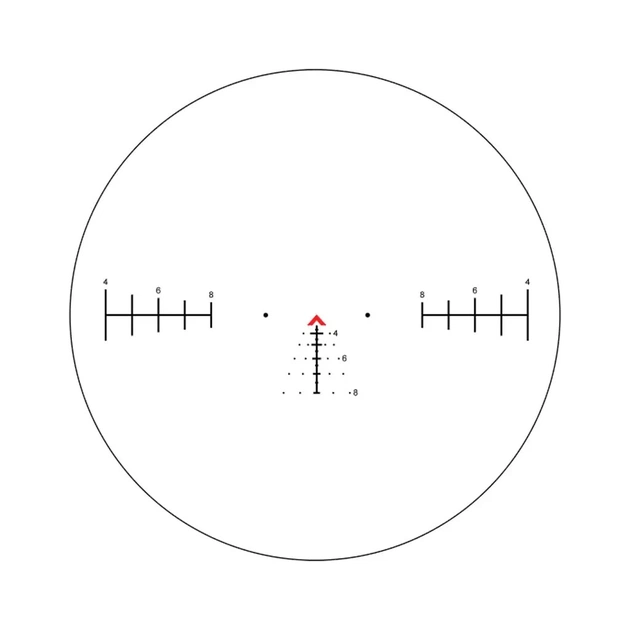 Оптичний приціл Primary Arms SLx 1-6×24 SFP сітка ACSS Aurora 5.56/.308 Meter з підсвічуванням (610182) - picture 6