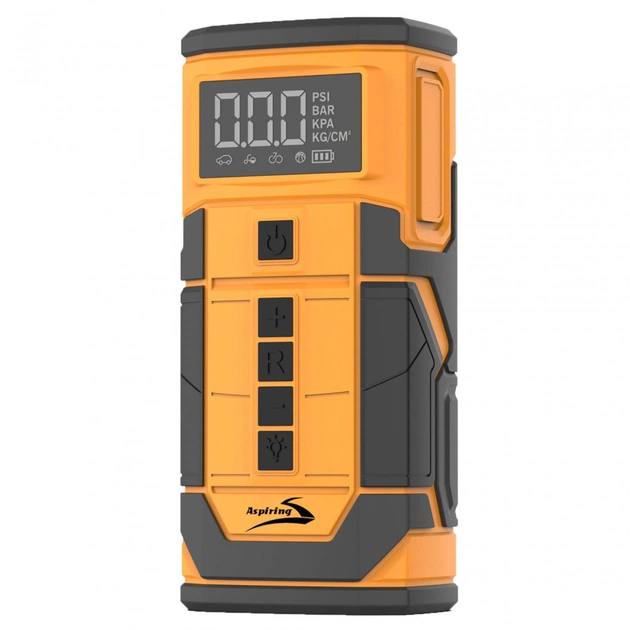 Пуско зарядний пристрій Aspiring Jump 3 8000mAh Power bank 3-in-1 with inflator, compressor, car charging (JM8000PIWC) - picture 6