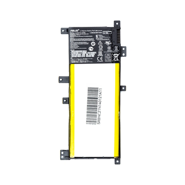 Аккумулятор для ноутбука ASUS X455 (C21IN401) 7.5V 37Wh (NB430789) - изображение 1