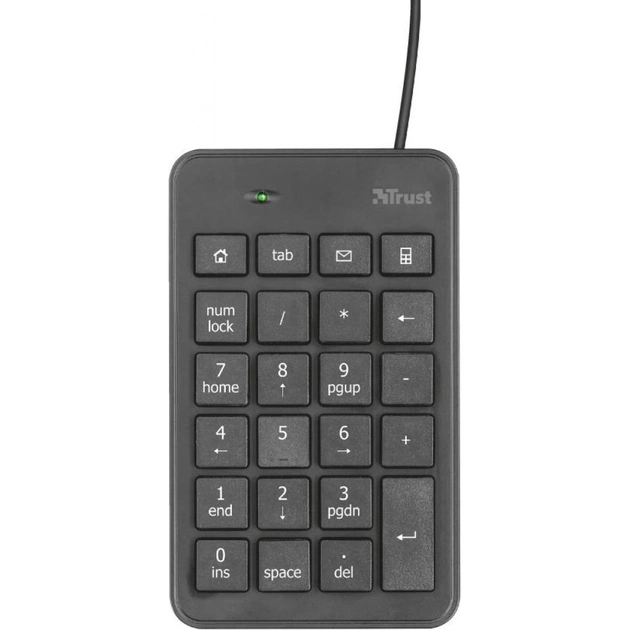 Клавіатура Trust Xalas USb numeric keypad (22221) - зображення 1