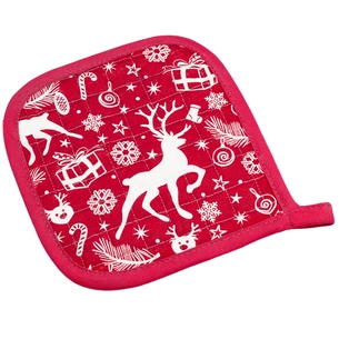 Кухонна прихватка Home Line червоний 20х20см (159399) зображення 1