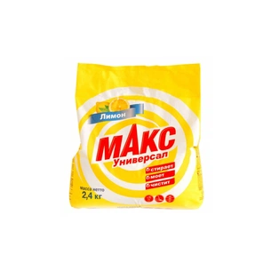 Пральний порошок Макс Універсал Лимон 2.4 кг (4820026412498) зображення 1