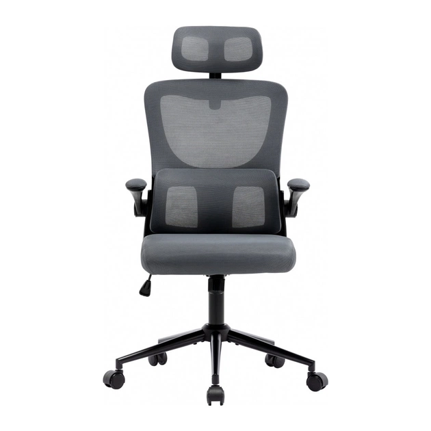 Офісне крісло GT Racer X-5728 Black/Gray - зображення 3