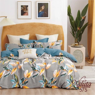 Постільна білизна Viluta Сатин Твіл 575 двоспальна (575_dv) зображення 1