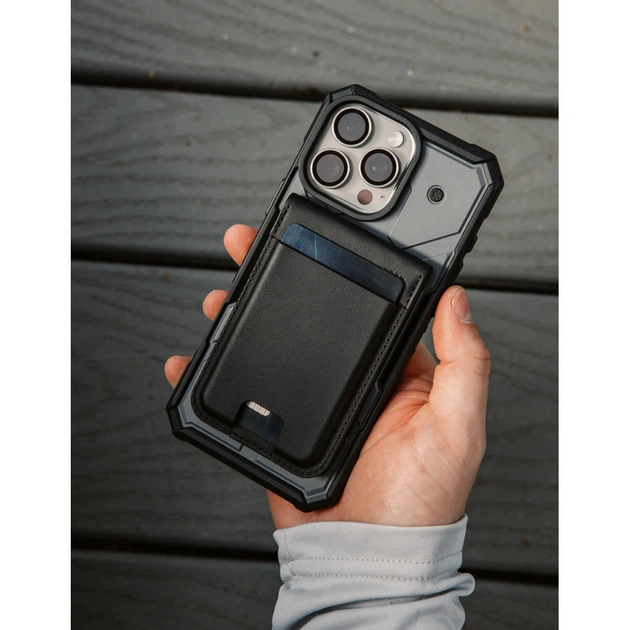 Чохол до мобільного телефона UAG Magnetic with Stand Metropolis Wallet PU Black (964445114040) - picture 10
