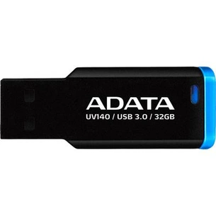 USB флеш накопичувач ADATA 32GB UV140 Black+Blue USB 3.0 (AUV140-32G-RBE) зображення 1