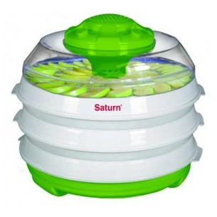 Сушка для овощей и фруктов Saturn ST-FP0112 Green-white изображение 1
