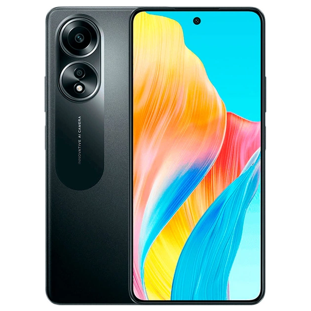 Мобільний телефон Oppo A58 6/128GB Glowing Black (OFCPH2577_BLACK_6/128) - изображение 1