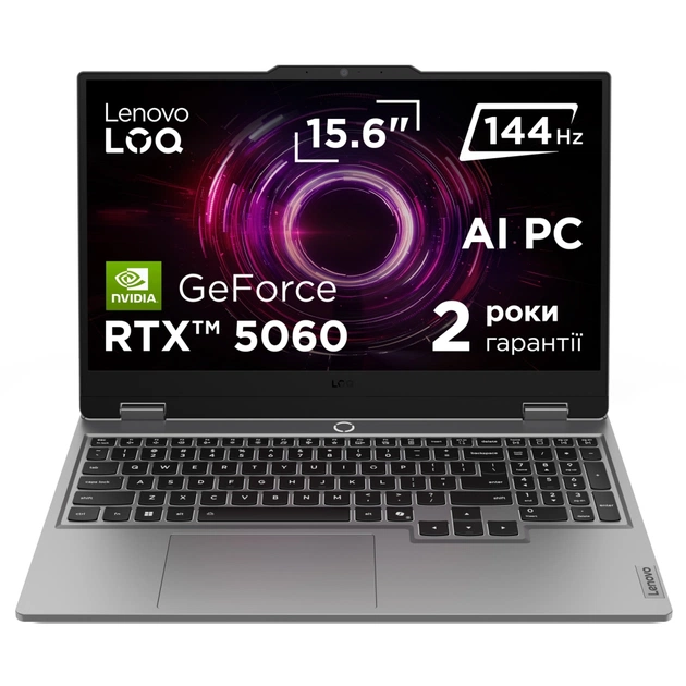 Ноутбук Lenovo LOQ 15AHP10 (83JG0034RA) - зображення 1