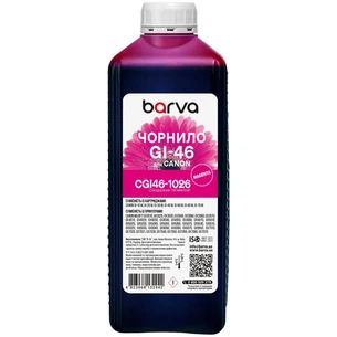 Чорнило Barva Canon GI-46 1 л, special, pigment, magenta (CGI46-1026) зображення 1