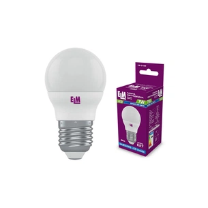 Лампочка ELM D45 7W PA10S E27 4000K (18-0163.) зображення 1
