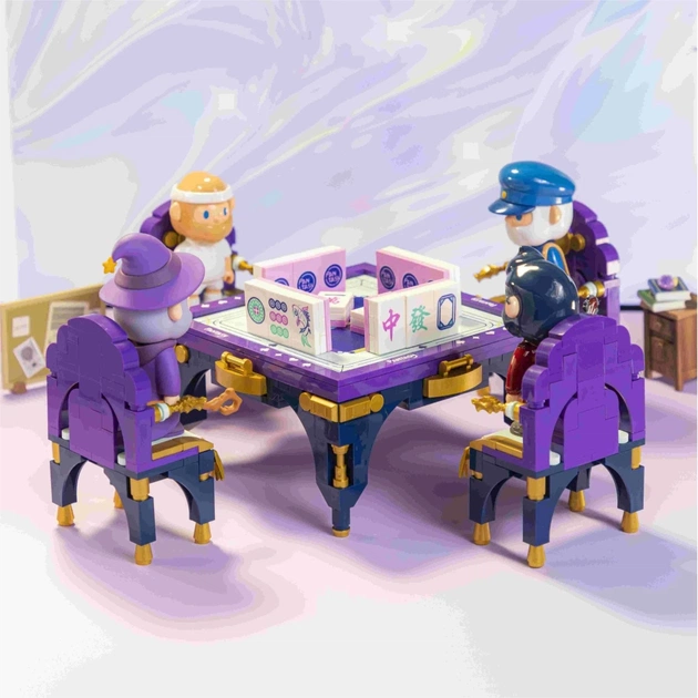 Конструктор Pantasy Original - Joyside Series Настольный маджонг Тринадцать сирот (18004) - изображение 5