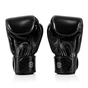 Боксерські рукавички Fairtex BGV1-ONE (натуральна шкіра) Black 12 унцій (бинти в комплекті) (BGV1-ONE_12oz_Black) - зменшене зображення 4