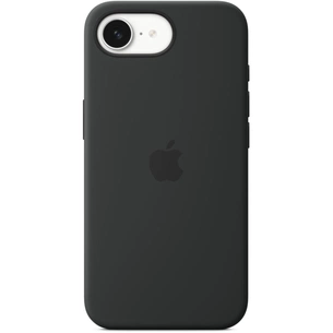 Чохол до мобільного телефона Apple iPhone 16e Silicone Case Black (MD3N4ZM/A) зображення 1