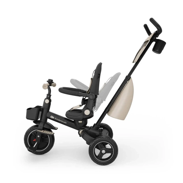 Дитячий велосипед Kinderkraft Spinstep 2 Plus Beige (KRSPST02BEGPL00) (5902533930050) - зображення 9