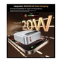 Батарея універсальна Choetech 10000mA, 22.5W, PD, QC, silver (B860-CCSL) - зменшене зображення 5