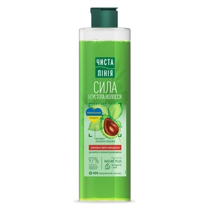 Шампунь Чиста лінія Проти випадіння волосся 390 мл (8720182997852) зображення 1