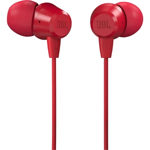 Навушники JBL C50 HI Red (JBLC50HIRED) зображення 1