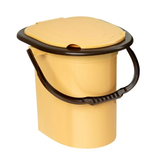 Відро-туалет Горизонт Бежеве 18 л (гор-05018/беж) изображение 1