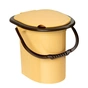 Відро-туалет Горизонт Бежеве 18 л (гор-05018/беж) - зменшене зображення 1