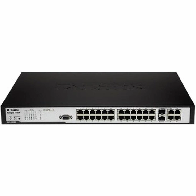Комутатор мережевий D-Link DES-3028P - изображение 1
