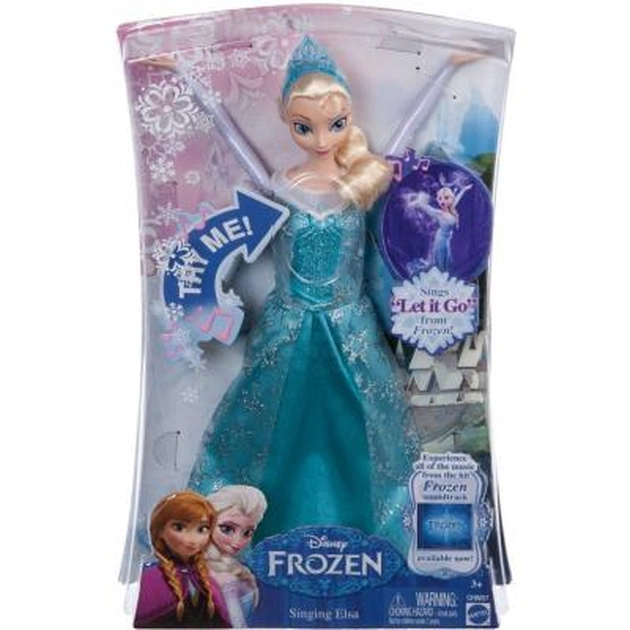 Лялька Mattel Ельза, що співає Крижане серце (CHW87) - зображення 1