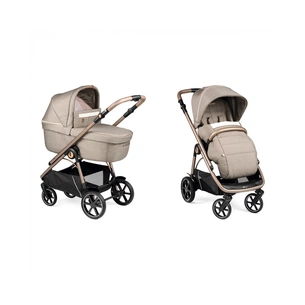 Коляска Peg-Perego 2 в 1 Veloce Mon Amour, рожеве золото (PACK-VEL2100000001) зображення 1