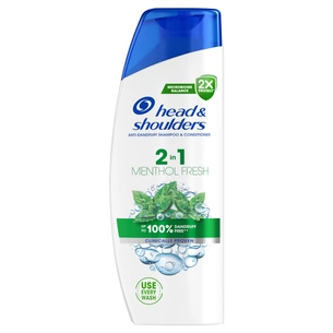 Шампунь Head & Shoulders 2 в 1 Проти лупи Свіжість ментолу 330 мл (8700216304825) изображение 1