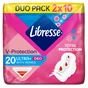Гігієнічні прокладки Libresse Ultra Normal Soft deo 20 шт (7322540356847) - уменьшенное изображение 1