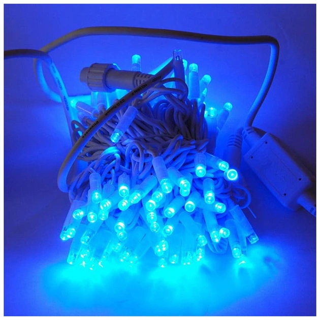 Гірлянда ColorWay IP65 10м 100Led блакитне світло (CW-GO-100L10BL) - picture 7