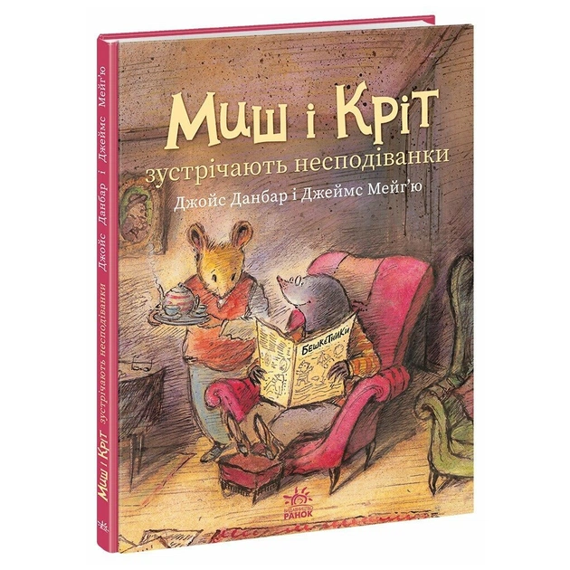 Книга Миш і Кріт зустрічають несподіванки - Джойс Данбар Ранок (9786170994554) - зображення 1