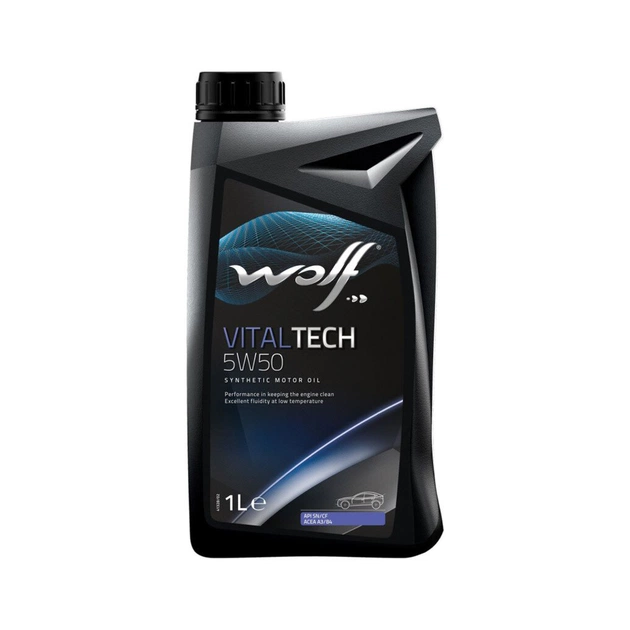 Моторное масло Wolf VITALTECH 5W50 1л (8314629) - изображение 1