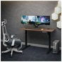 Комп'ютерний стіл Mealux PowerDesk Energy Walnut з електрорегулюванням висоти (EVO-201 Energy Walnut/B) - зменшене зображення 4
