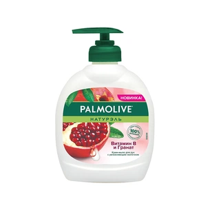 Рідке мило Palmolive Натурель Вітамін B і Гранат 300 мл (8718951301054) зображення 1