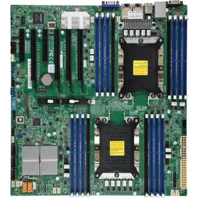 Серверна материнська плата Supermicro X11DPI-NT - зображення 1
