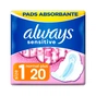Гігієнічні прокладки Always Ultra Sensitive Normal розмір 1 20 шт. (4015400213932) - уменьшенное изображение 1