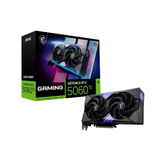 Відеокарта MSI GeForce RTX5060Ti 16Gb GAMING OC (RTX 5060 Ti 16G GAMING OC) - зображення 5