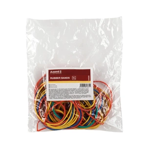 Резинки для грошей Delta by Axent assorted colors, 50г (D4620) зображення 1