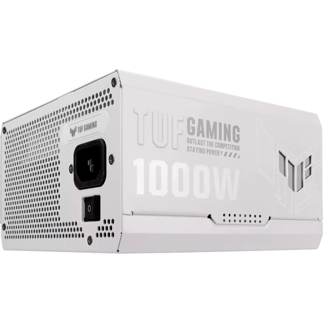 Блок живлення ASUS 1000W TUF-GAMING-1000G-WHITE PCIE5 (90YE00S5-B0NA00) - изображение 11