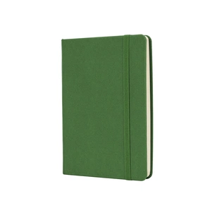 Книга записна Optima А6 MAGIC, тверда обкладинка, гумка, білий блок лінія, зелений (O20388-04) зображення 1