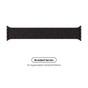 Ремінець до смарт-годинника Armorstandart Braided Solo Loop для Apple Watch 49/46/45/44/42 (Series 1-3) Black Unity Size 8 (160 mm) (ARM64908) - зменшене зображення 4