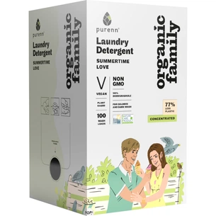 Гель для прання Purenn Organic Family Summertime Love для кольорових та темних речей з Календулою 3 л (4751024880852) зображення 1