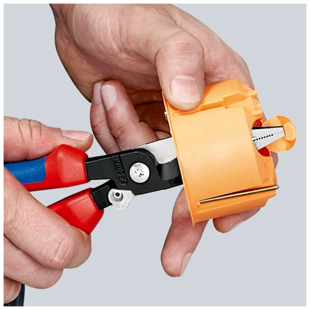 Плоскогубці KNIPEX електромонтажні 200мм (13 91 200) - picture 8