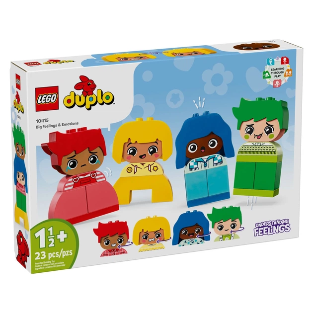 Конструктор LEGO DUPLO My First Сильні почуття та емоції 23 деталей (10415) - зображення 1