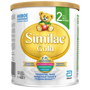 Дитяча суміш Similac 2 Gold +6 міс. 400 г (5391523058148) зображення 1